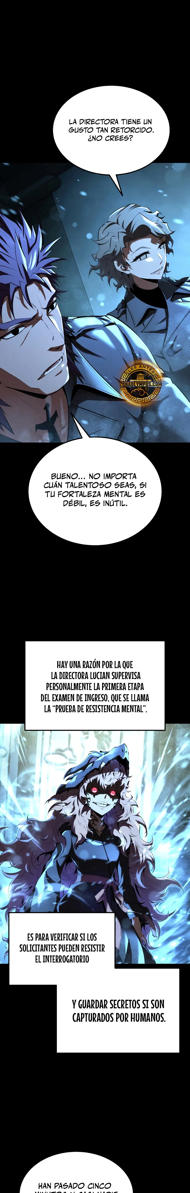 El villano de mirada cortante de la Academia Demoniaca capítulo 9, página 25