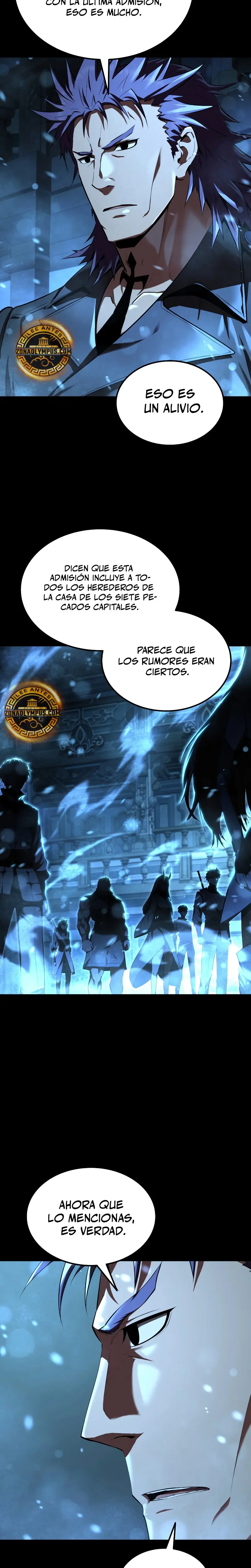 El villano de mirada cortante de la Academia Demoniaca capítulo 9, página 27