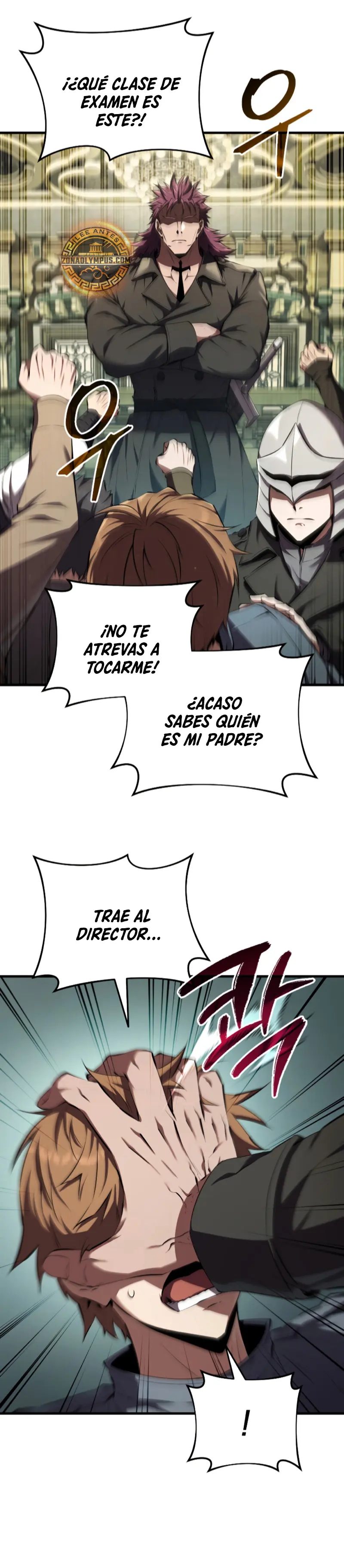 El villano de mirada cortante de la Academia Demoniaca capítulo 10, página 17