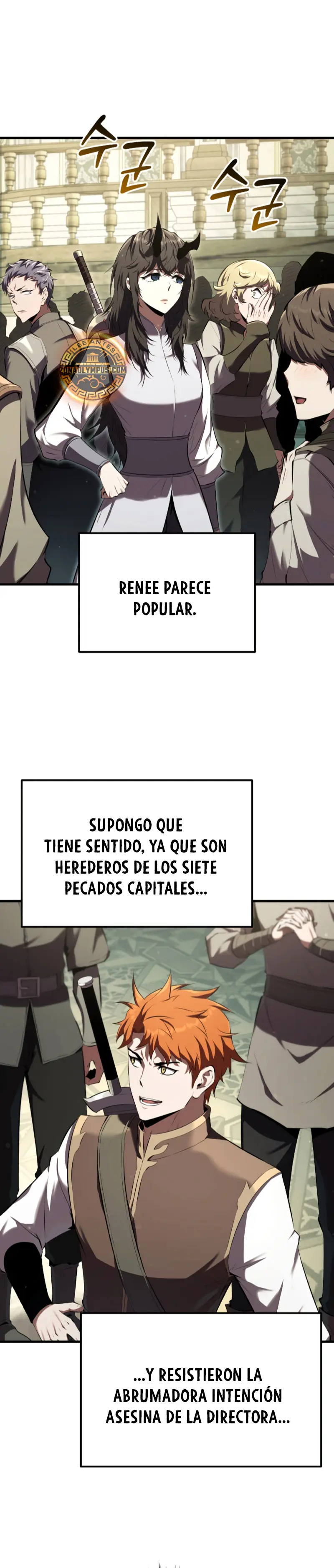 El villano de mirada cortante de la Academia Demoniaca capítulo 10, página 22