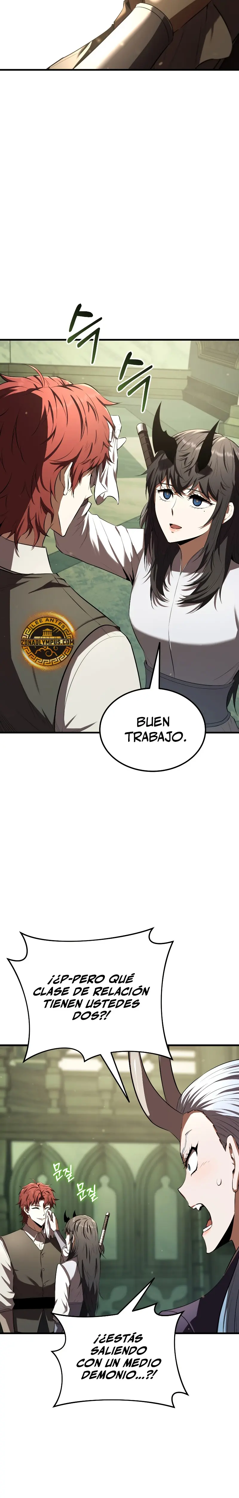 El villano de mirada cortante de la Academia Demoniaca capítulo 14, página 7