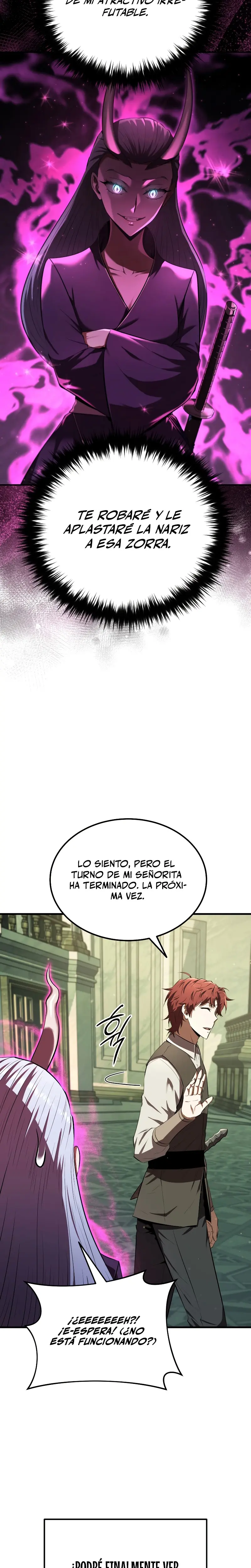 El villano de mirada cortante de la Academia Demoniaca capítulo 14, página 12