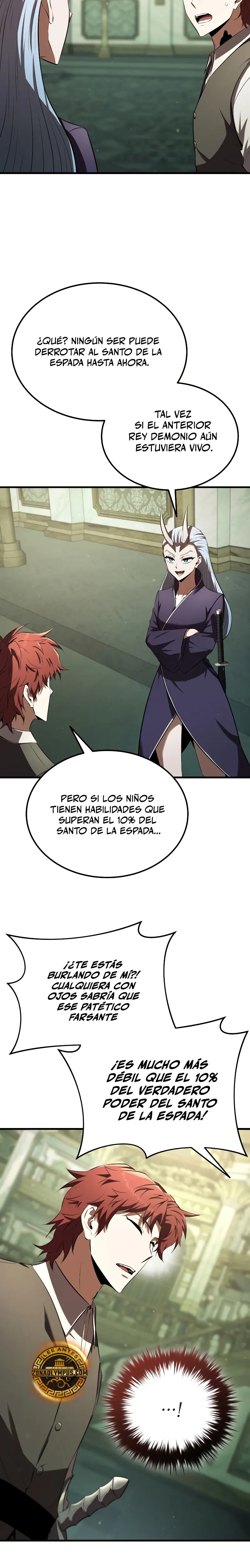El villano de mirada cortante de la Academia Demoniaca capítulo 14, página 22