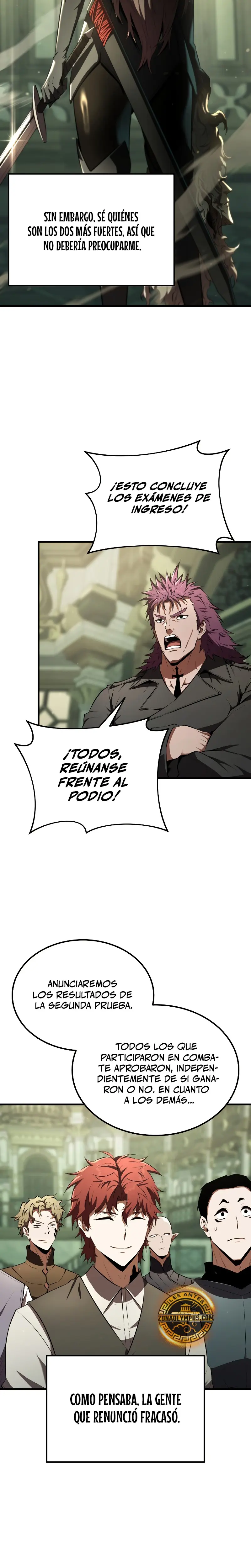 El villano de mirada cortante de la Academia Demoniaca capítulo 14, página 25