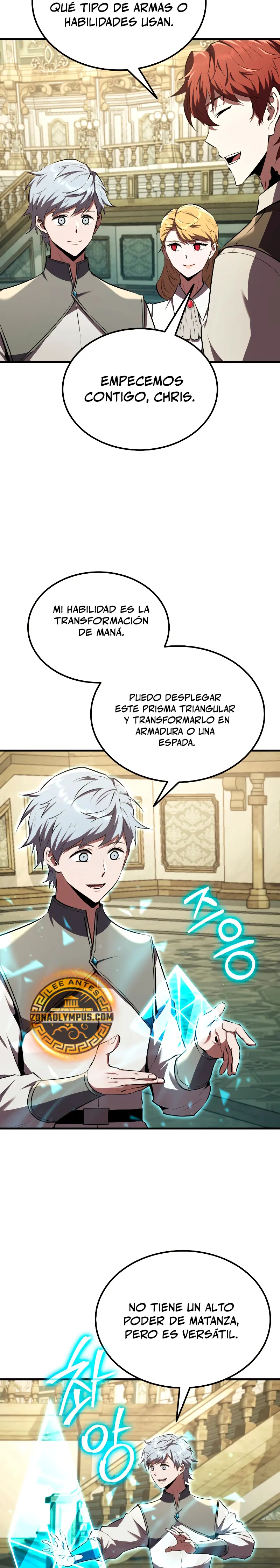El villano de mirada cortante de la Academia Demoniaca capítulo 11, página 16