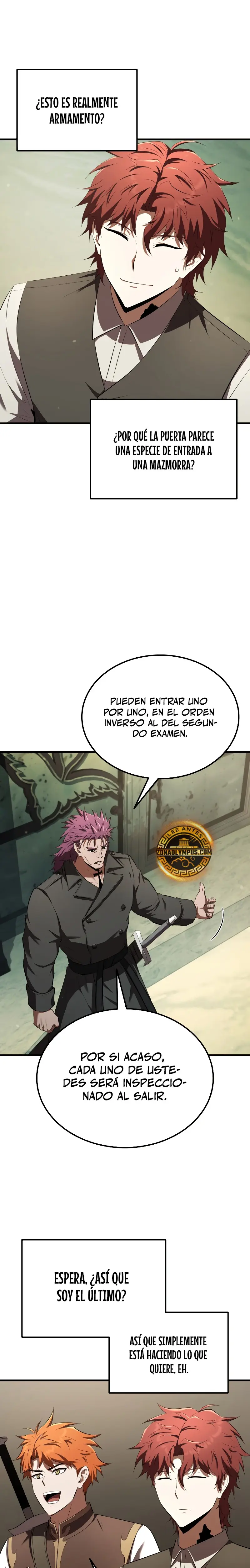 El villano de mirada cortante de la Academia Demoniaca capítulo 15, página 3