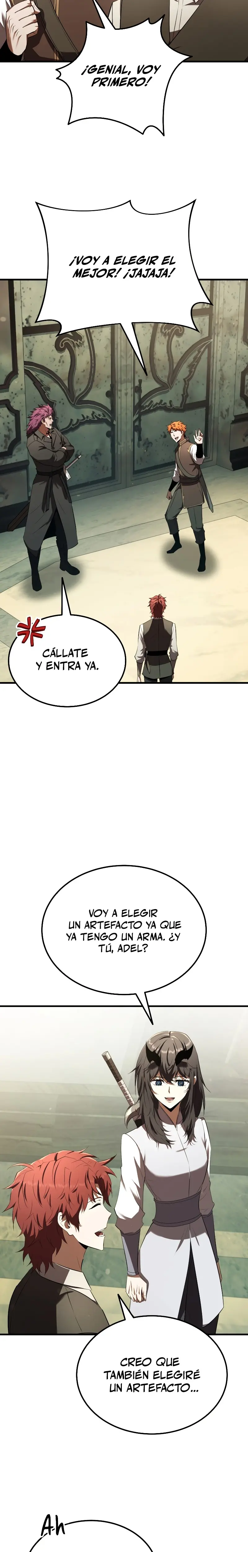 El villano de mirada cortante de la Academia Demoniaca capítulo 15, página 4