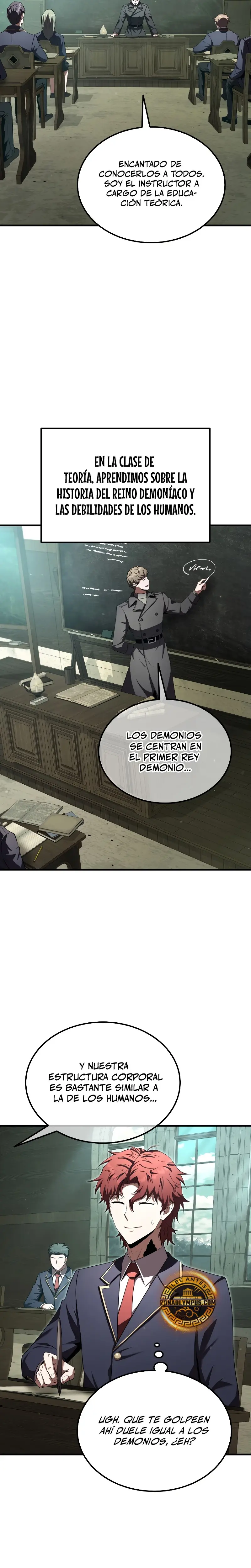 El villano de mirada cortante de la Academia Demoniaca capítulo 20, página 15