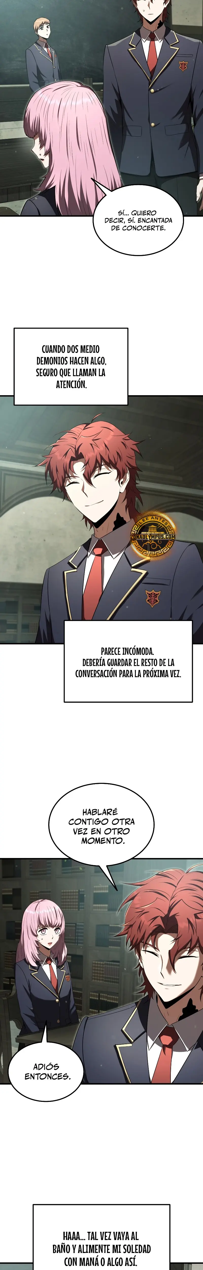 El villano de mirada cortante de la Academia Demoniaca capítulo 20, página 21
