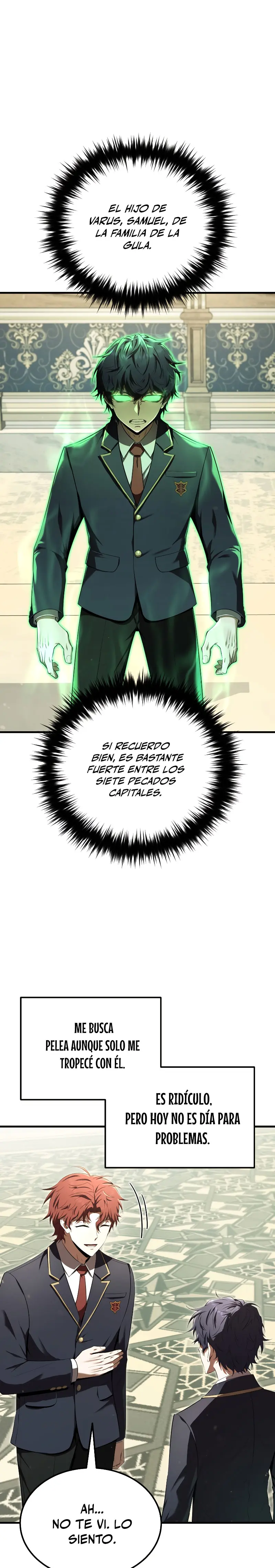 El villano de mirada cortante de la Academia Demoniaca capítulo 18, página 2