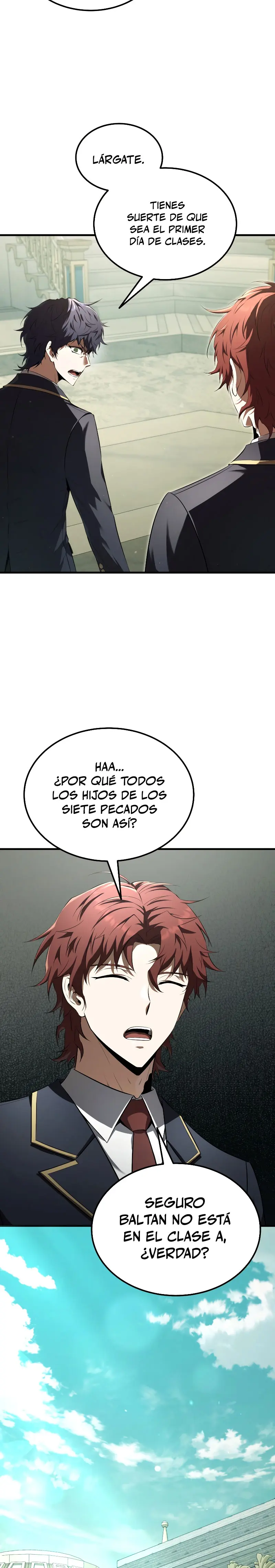 El villano de mirada cortante de la Academia Demoniaca capítulo 18, página 3