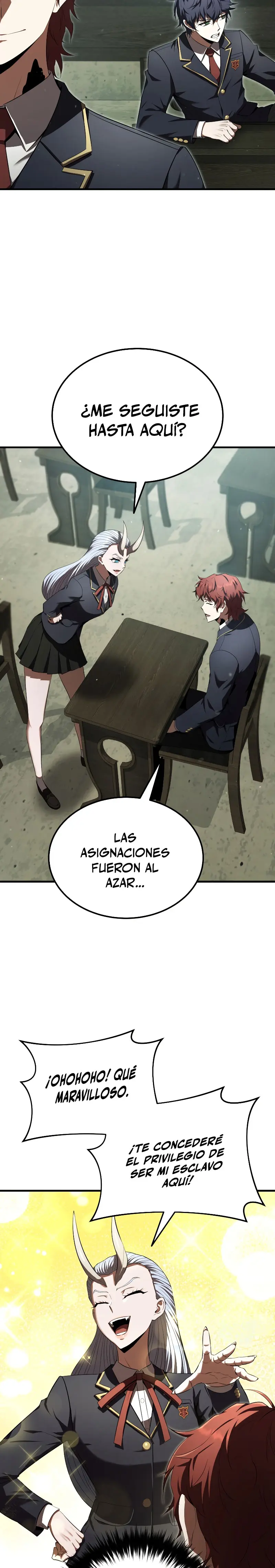 El villano de mirada cortante de la Academia Demoniaca capítulo 18, página 15