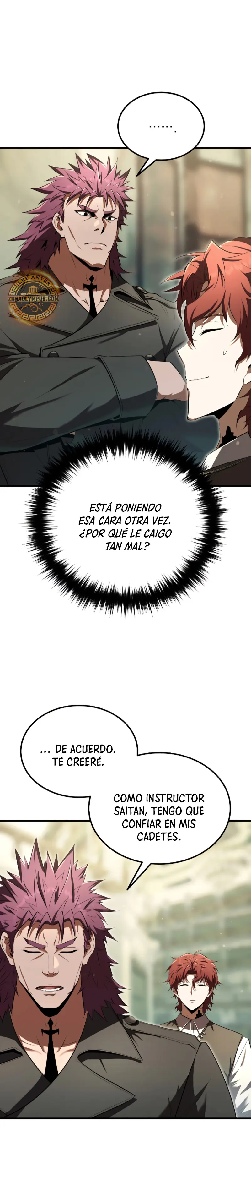 El villano de mirada cortante de la Academia Demoniaca capítulo 16, página 9