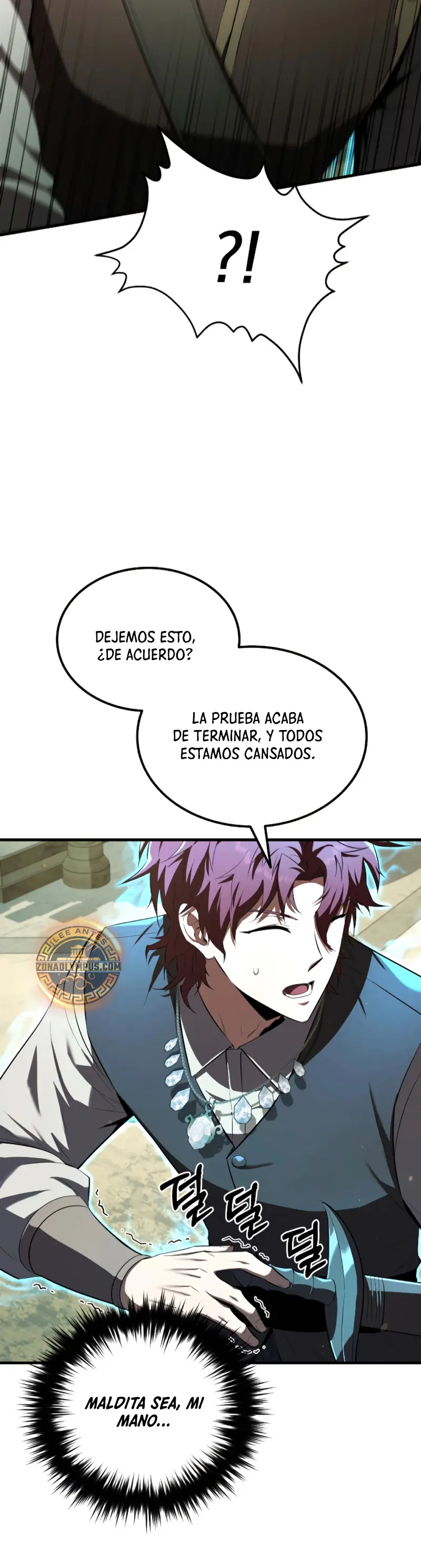 El villano de mirada cortante de la Academia Demoniaca capítulo 16, página 19