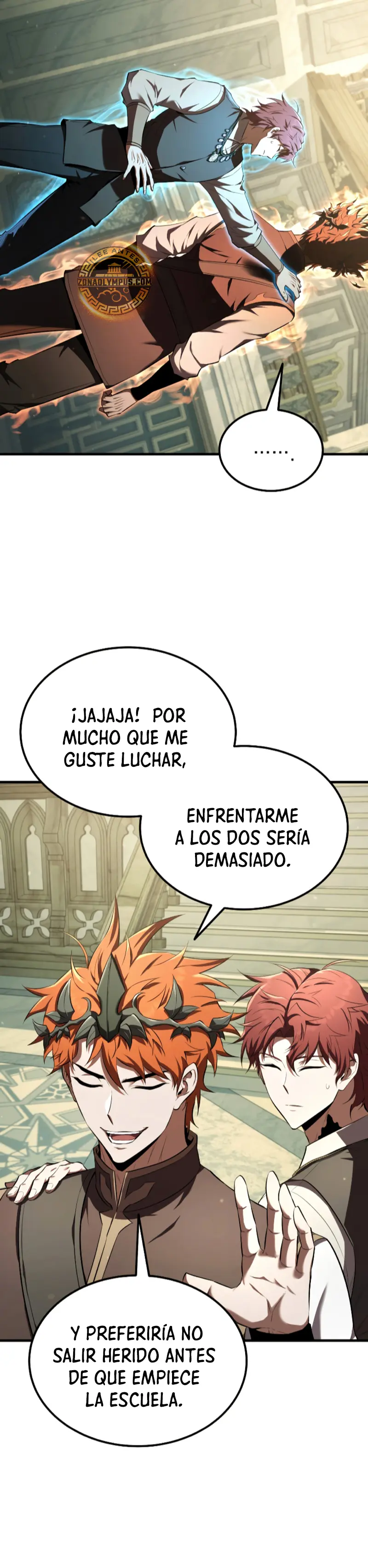 El villano de mirada cortante de la Academia Demoniaca capítulo 16, página 24