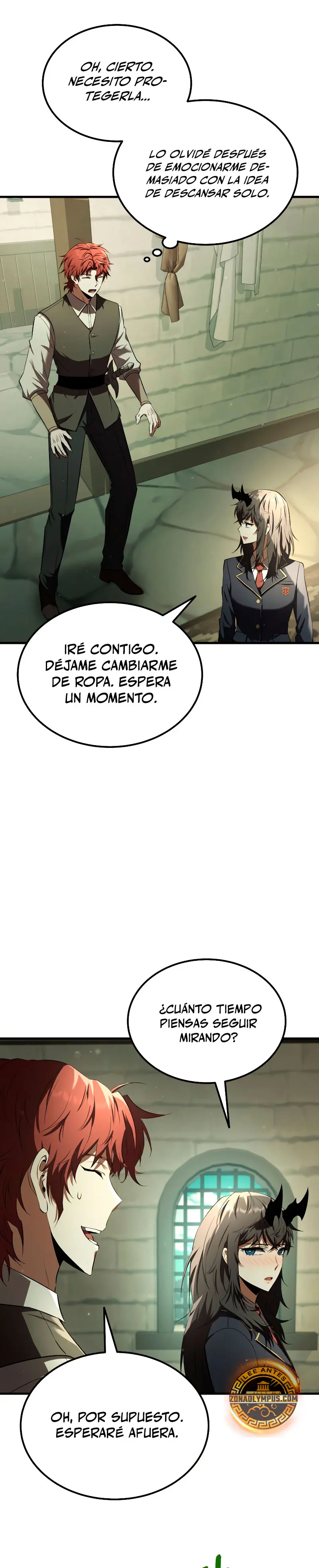 El villano de mirada cortante de la Academia Demoniaca capítulo 17, página 4