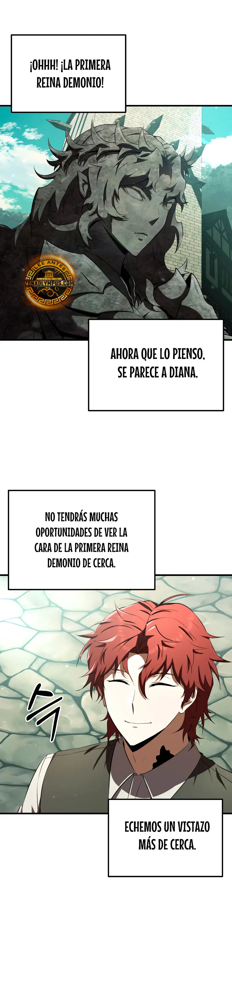 El villano de mirada cortante de la Academia Demoniaca capítulo 17, página 13