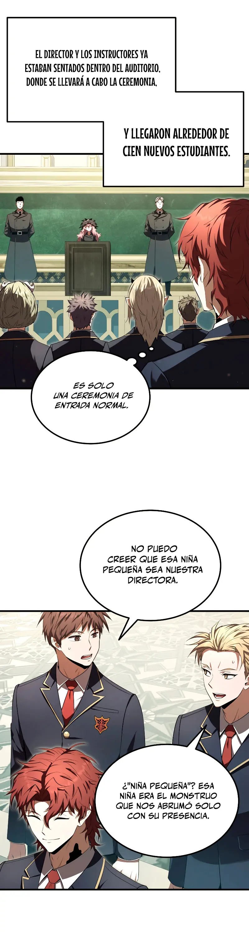 El villano de mirada cortante de la Academia Demoniaca capítulo 17, página 22