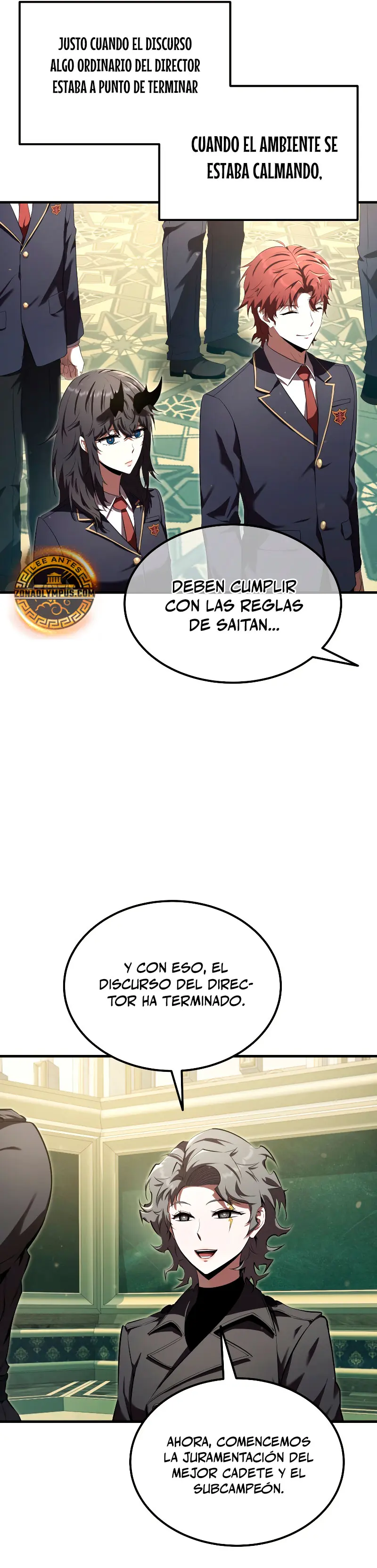 El villano de mirada cortante de la Academia Demoniaca capítulo 17, página 26