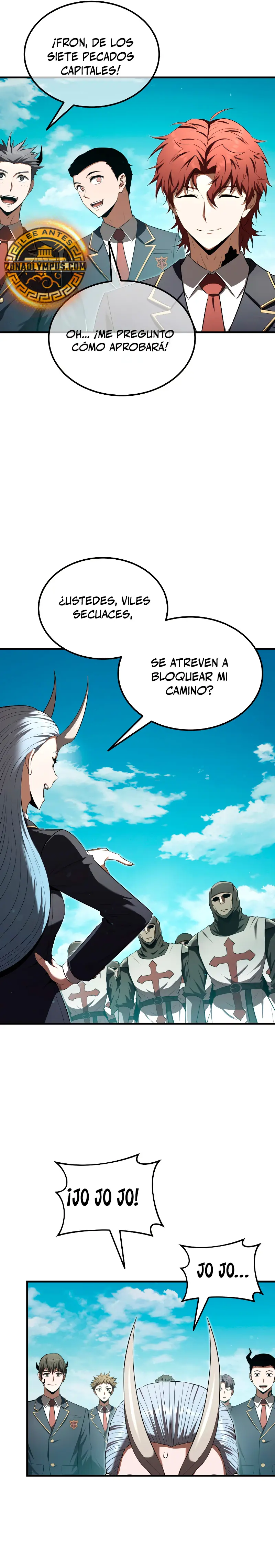 El villano de mirada cortante de la Academia Demoniaca capítulo 19, página 30