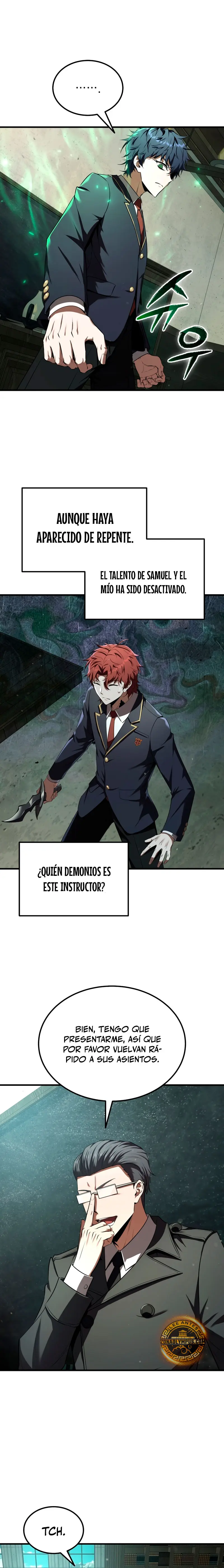 El villano de mirada cortante de la Academia Demoniaca capítulo 21, página 2
