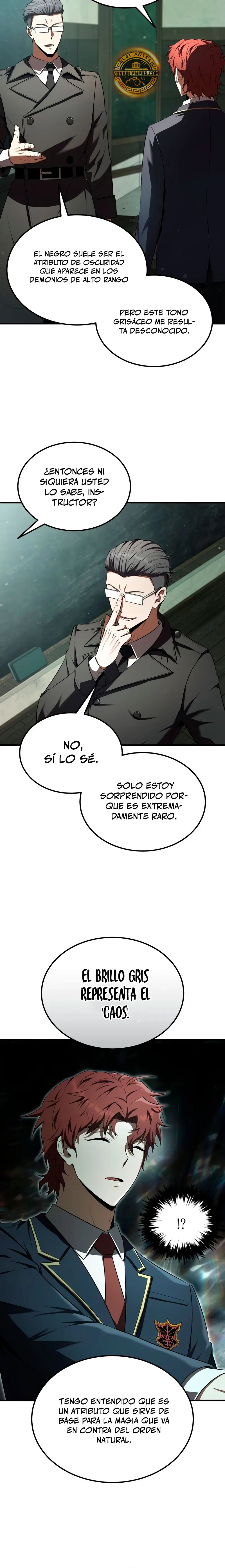 El villano de mirada cortante de la Academia Demoniaca capítulo 21, página 11