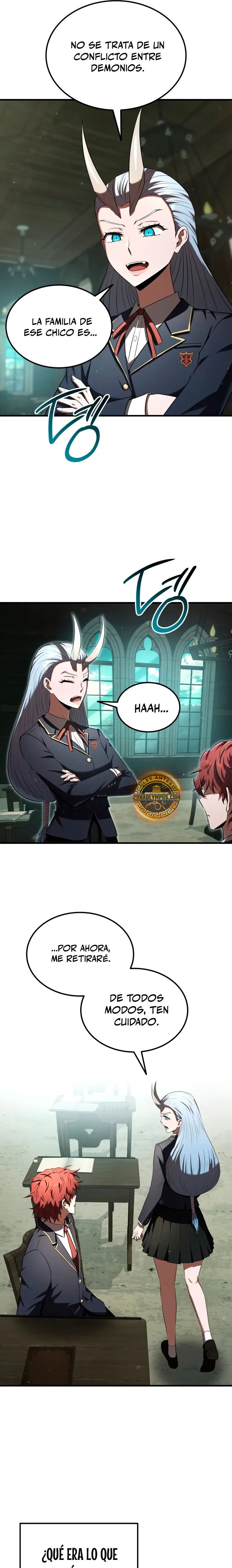 El villano de mirada cortante de la Academia Demoniaca capítulo 21, página 17
