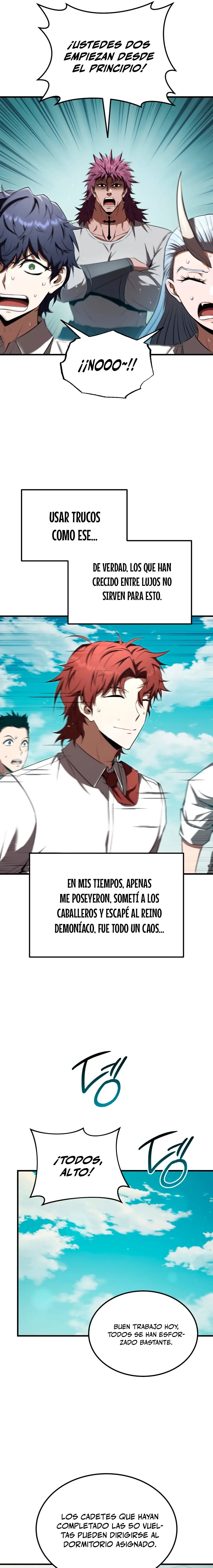 El villano de mirada cortante de la Academia Demoniaca capítulo 21, página 22