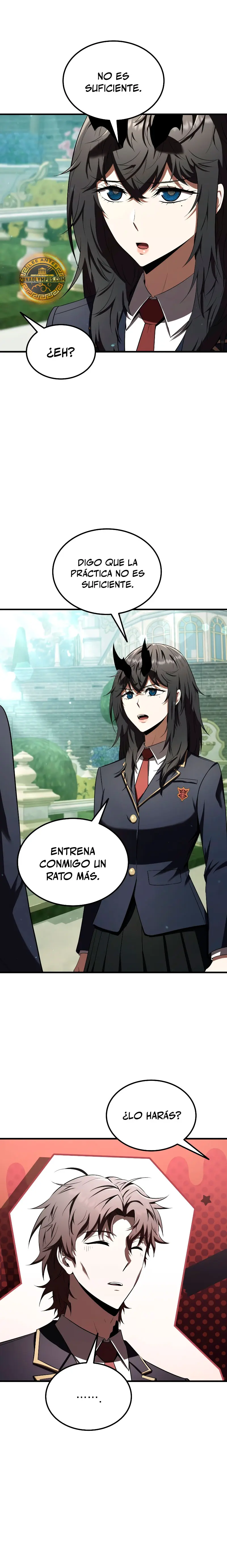 El villano de mirada cortante de la Academia Demoniaca capítulo 22, página 3