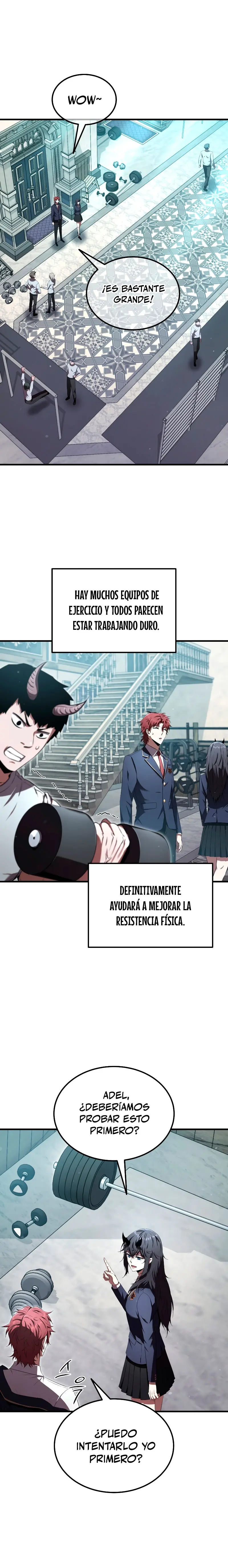 El villano de mirada cortante de la Academia Demoniaca capítulo 22, página 5