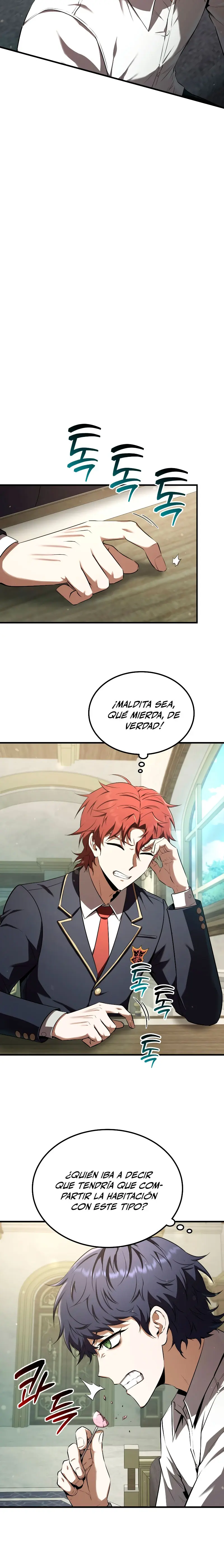 El villano de mirada cortante de la Academia Demoniaca capítulo 22, página 15