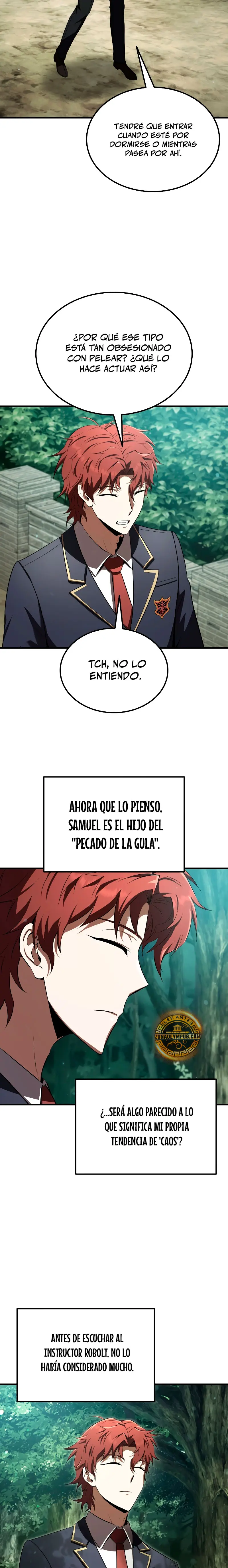 El villano de mirada cortante de la Academia Demoniaca capítulo 22, página 19