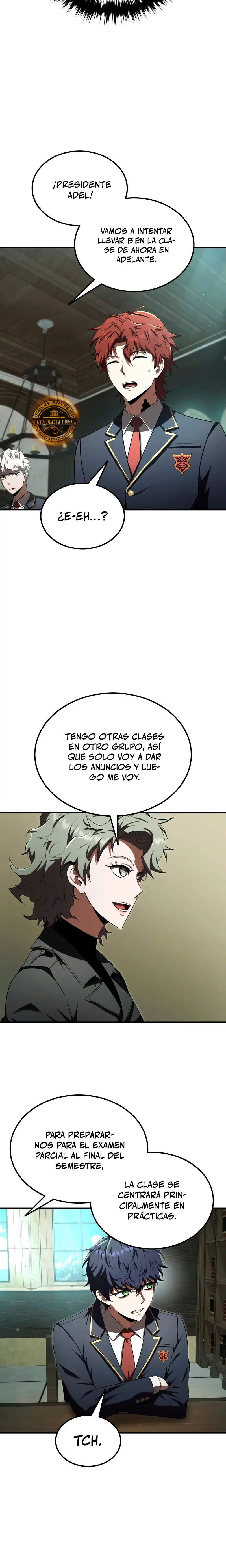 El villano de mirada cortante de la Academia Demoniaca capítulo 23, página 17