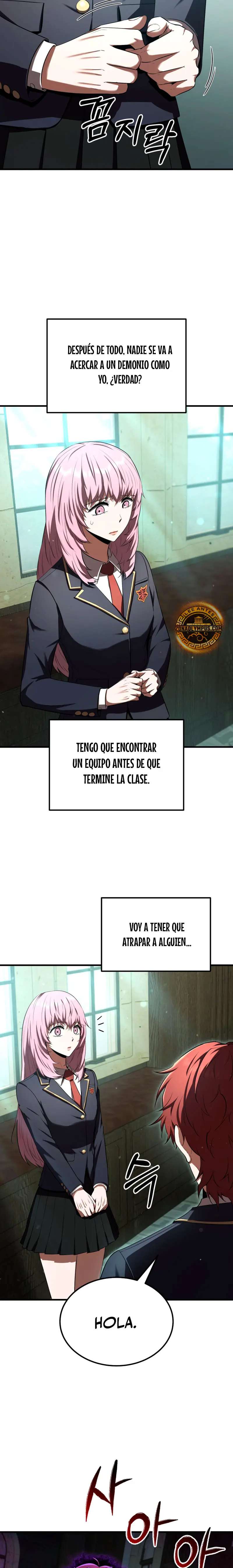 El villano de mirada cortante de la Academia Demoniaca capítulo 24, página 11