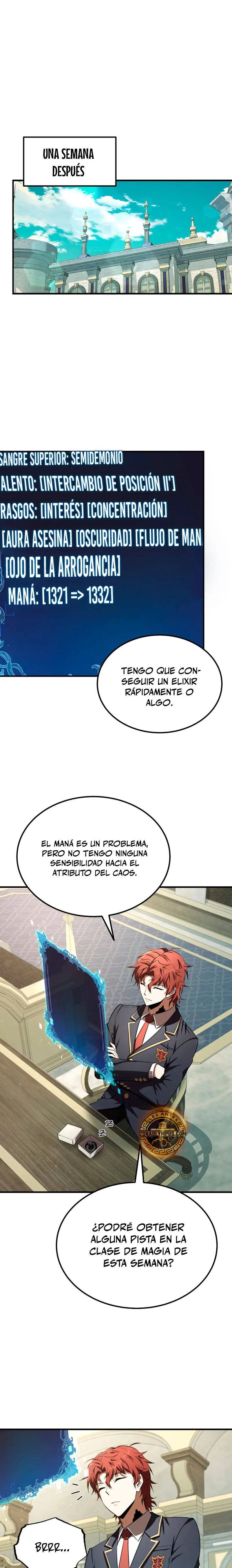 El villano de mirada cortante de la Academia Demoniaca capítulo 24, página 18