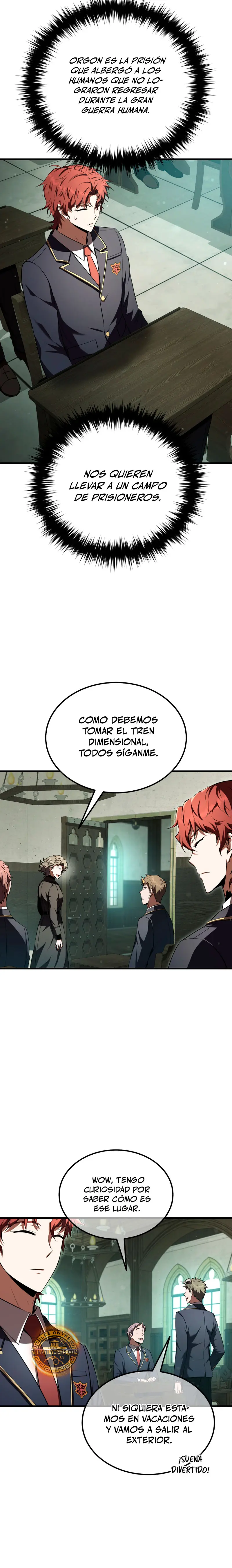El villano de mirada cortante de la Academia Demoniaca capítulo 24, página 22