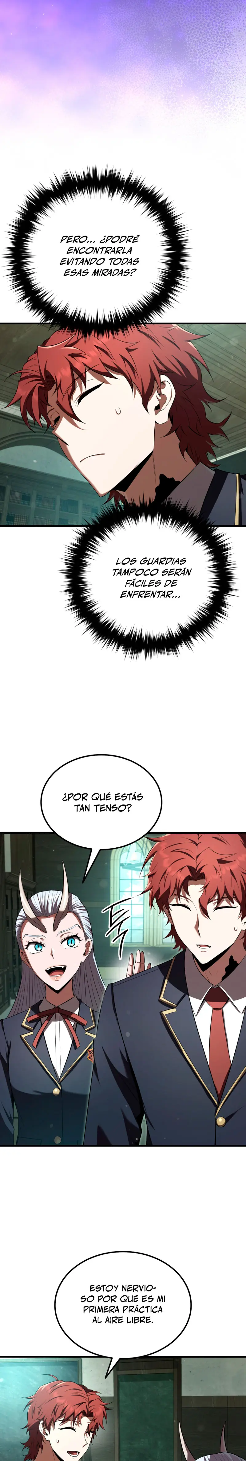 El villano de mirada cortante de la Academia Demoniaca capítulo 24, página 24
