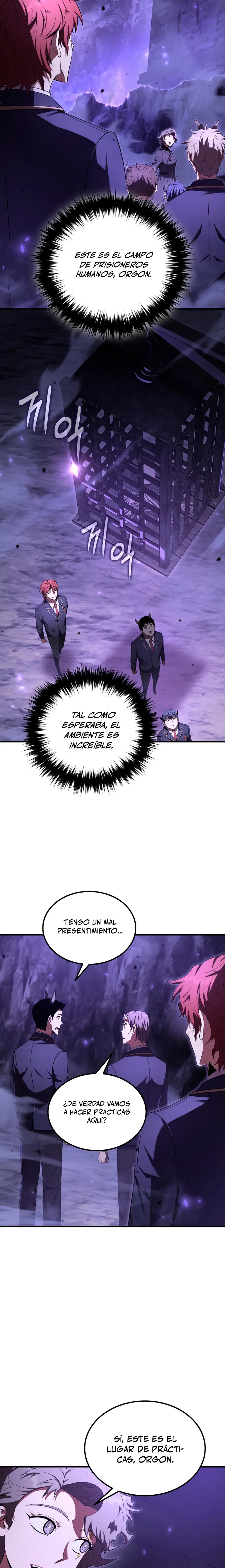 El villano de mirada cortante de la Academia Demoniaca capítulo 25, página 4