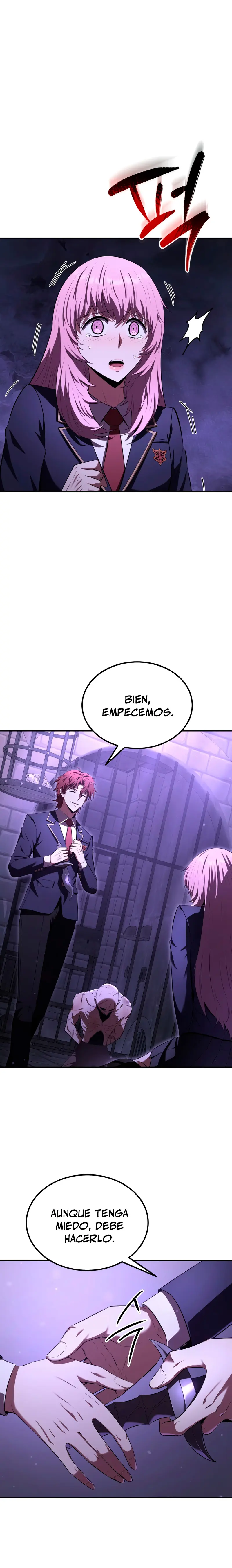 El villano de mirada cortante de la Academia Demoniaca capítulo 26, página 5