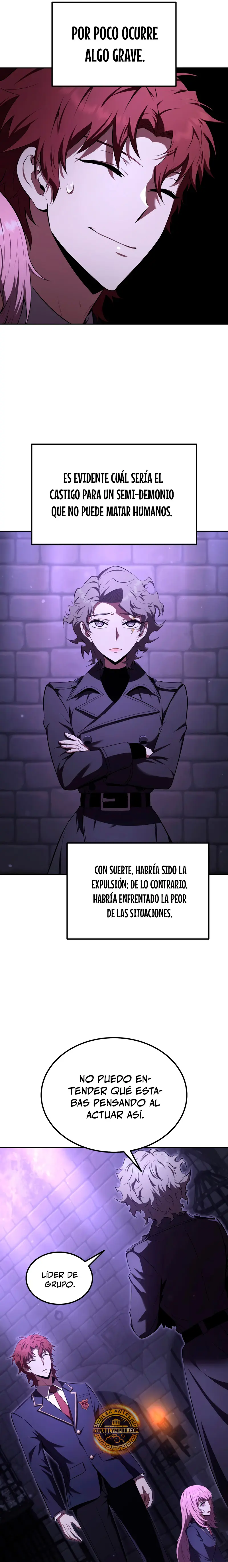El villano de mirada cortante de la Academia Demoniaca capítulo 26, página 8