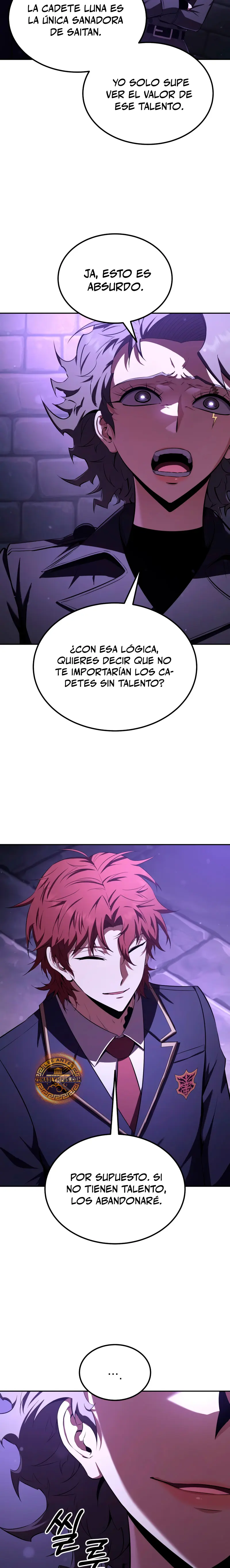 El villano de mirada cortante de la Academia Demoniaca capítulo 26, página 10