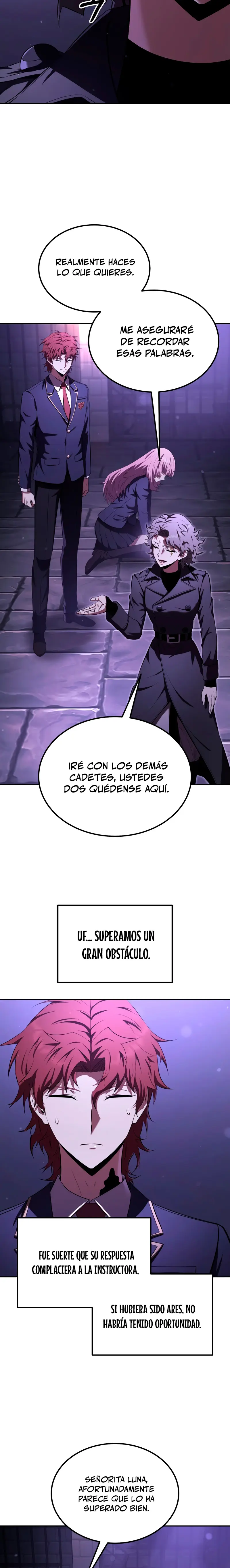 El villano de mirada cortante de la Academia Demoniaca capítulo 26, página 11
