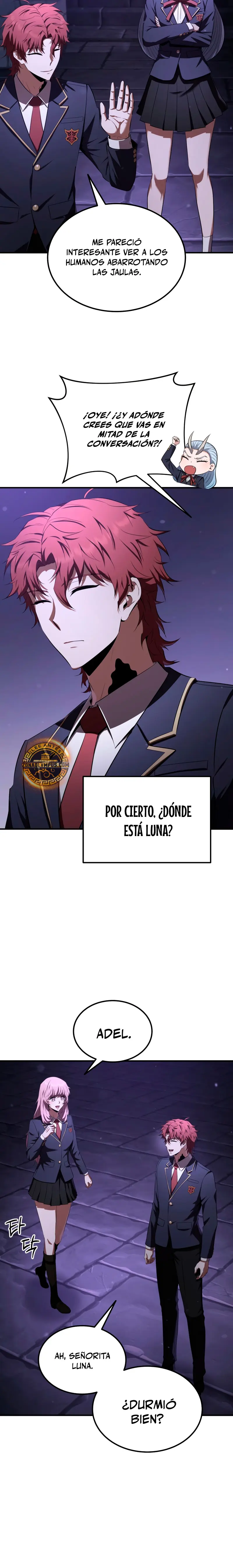 El villano de mirada cortante de la Academia Demoniaca capítulo 27, página 12