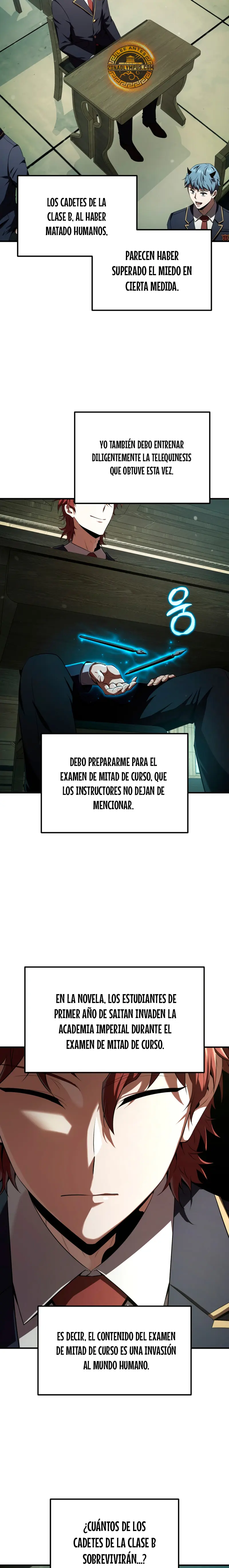 El villano de mirada cortante de la Academia Demoniaca capítulo 27, página 16