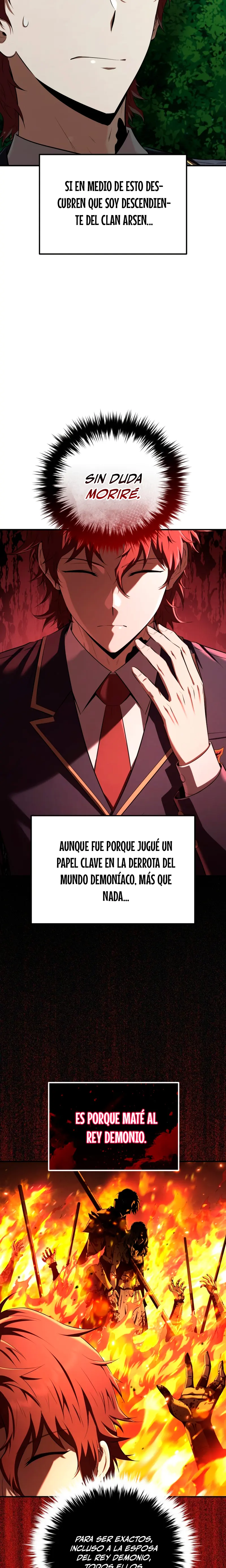 El villano de mirada cortante de la Academia Demoniaca capítulo 27, página 26