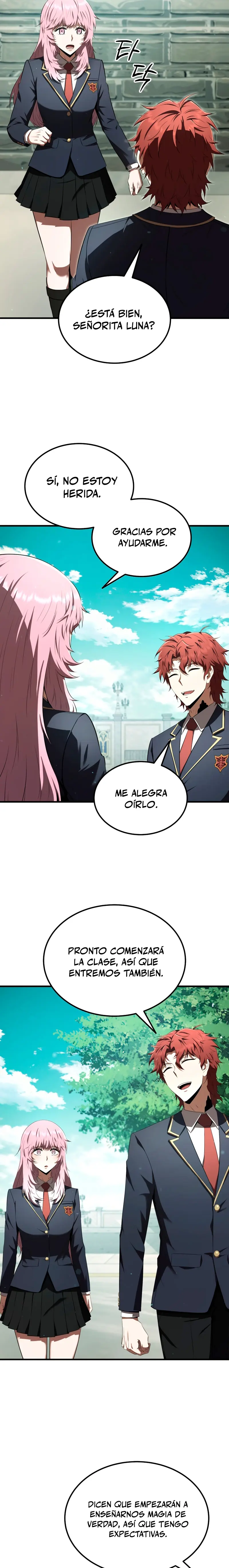 El villano de mirada cortante de la Academia Demoniaca capítulo 28, página 11