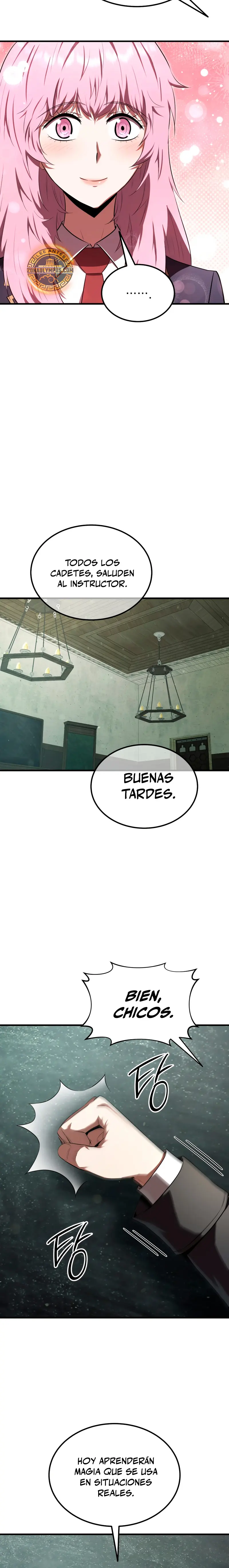 El villano de mirada cortante de la Academia Demoniaca capítulo 28, página 12