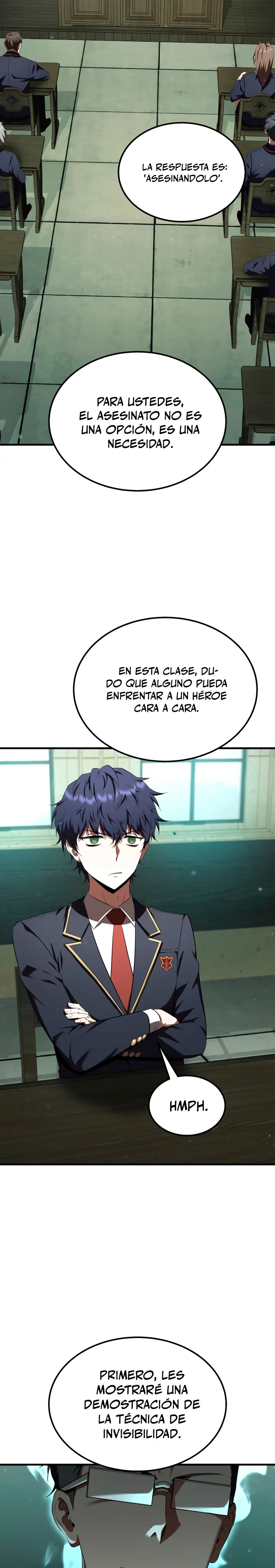 El villano de mirada cortante de la Academia Demoniaca capítulo 28, página 14