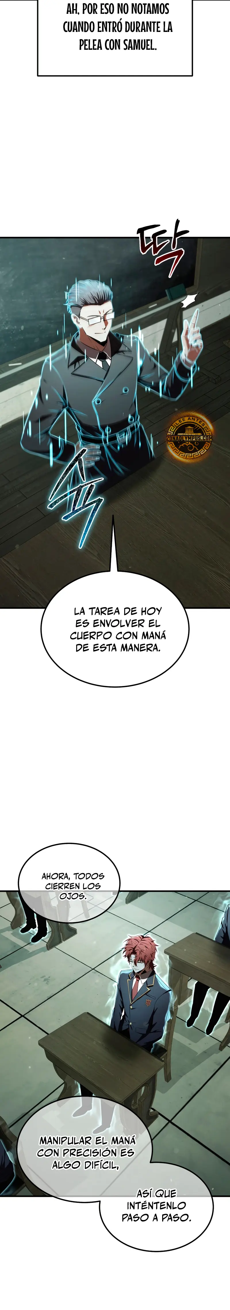 El villano de mirada cortante de la Academia Demoniaca capítulo 28, página 17