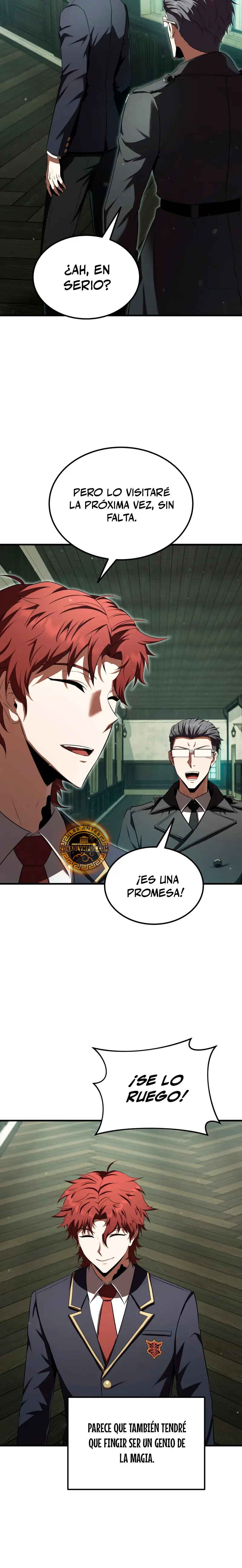 El villano de mirada cortante de la Academia Demoniaca capítulo 28, página 27